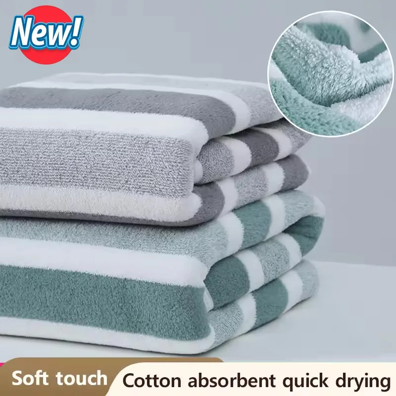 Home Textiles Face Towel - 2026 Nova Toalha de Rosto Listrada