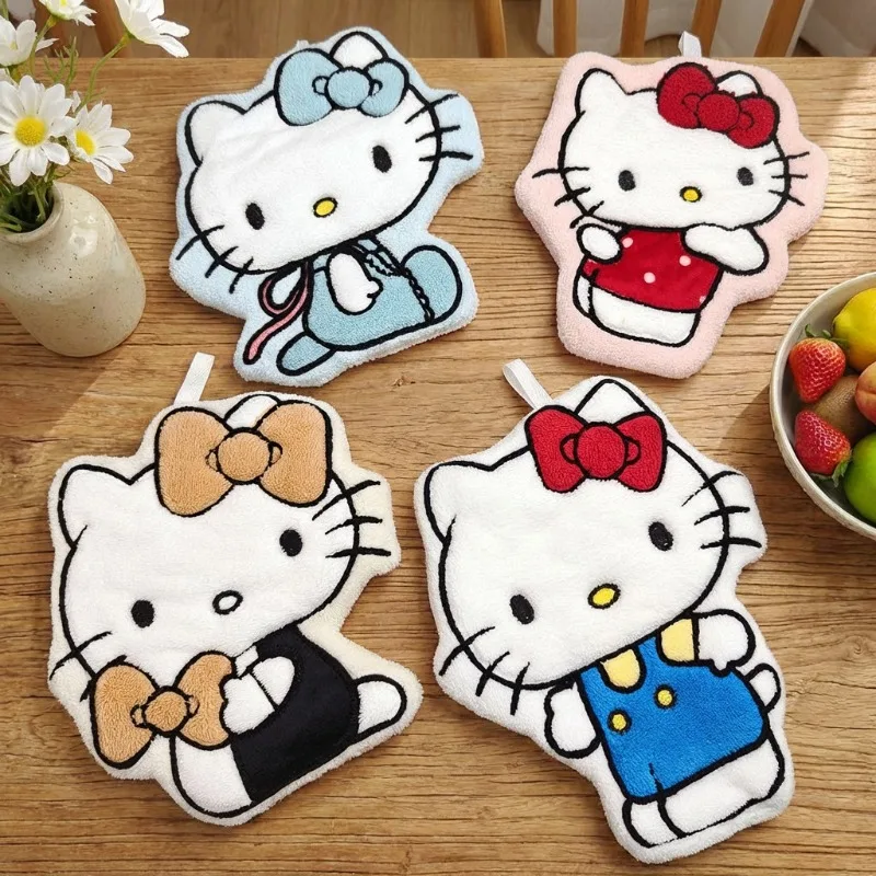 Home Textiles Face Towel - Toalha de Mão Estampada com Gato