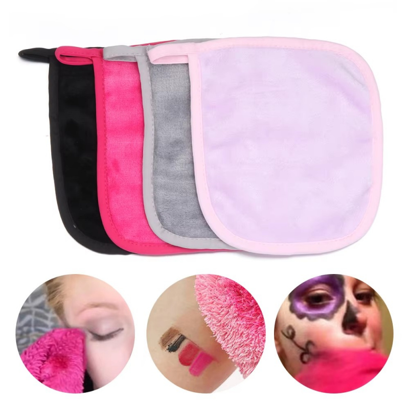 Home Textiles Face Towel - 1-3 pçs removedor de maquiagem facial