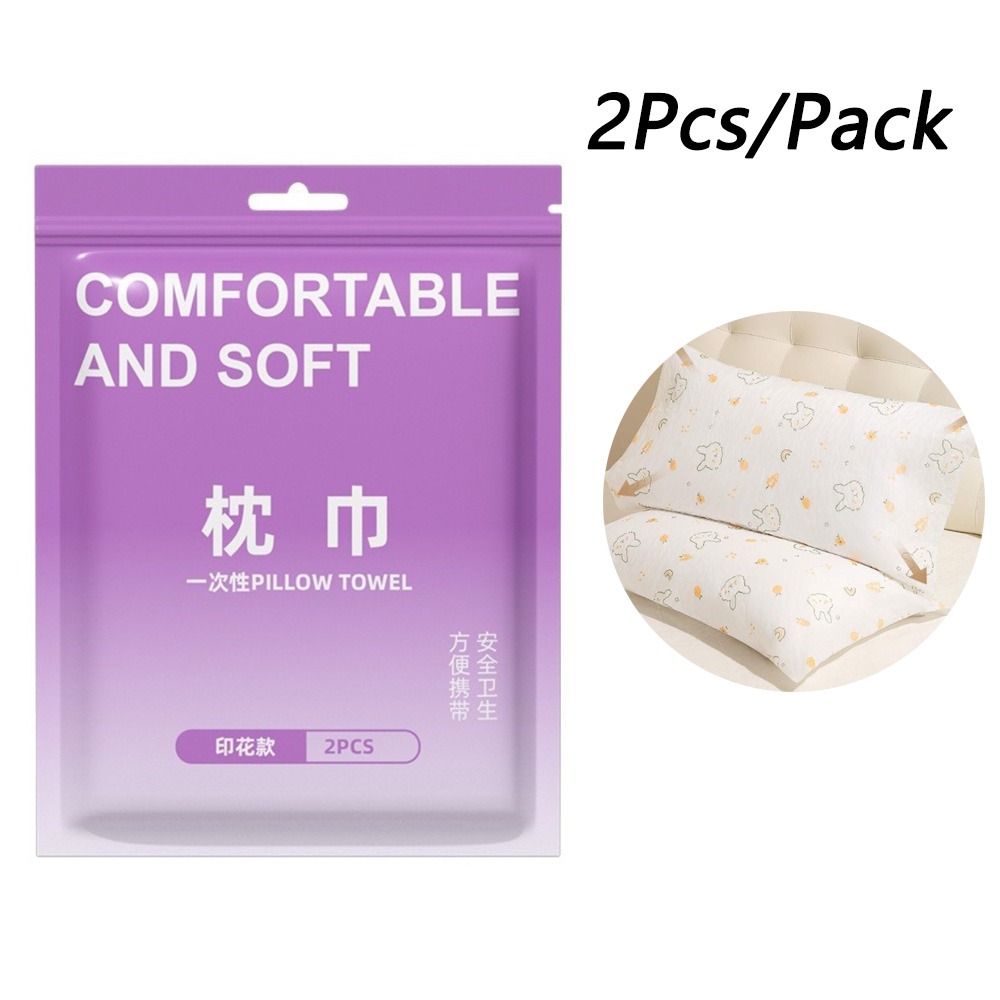 Home Textiles Premium - Pacote com 2 Peças: Fronha Descartável