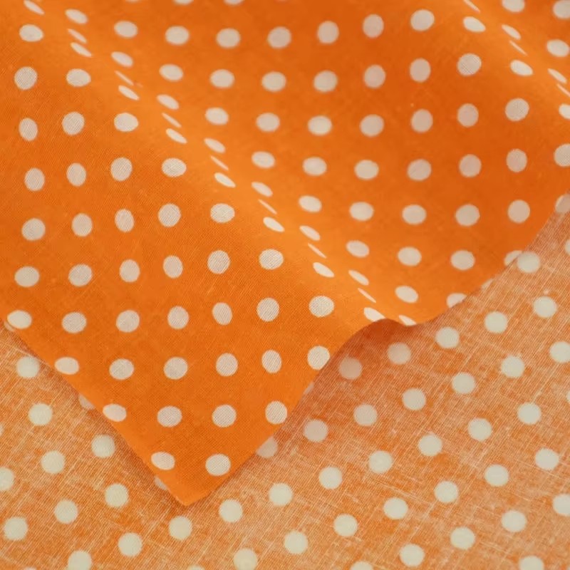 50x150cm branco laranja bolinh - Home Textiles & Decorations avaliação e preço