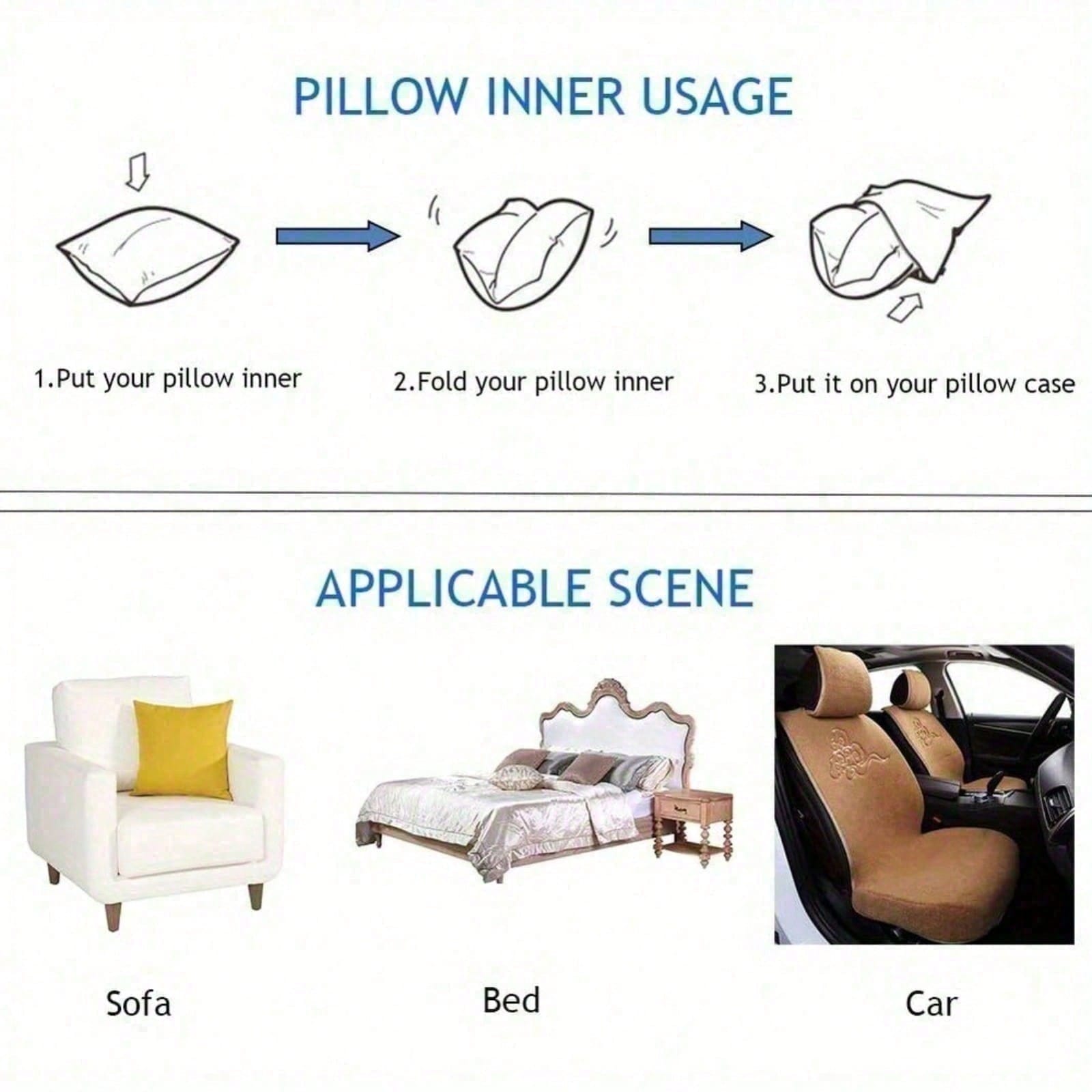 1 unidade – Capa de almofada d - Pillow Insert 18X18 avaliação e preço
