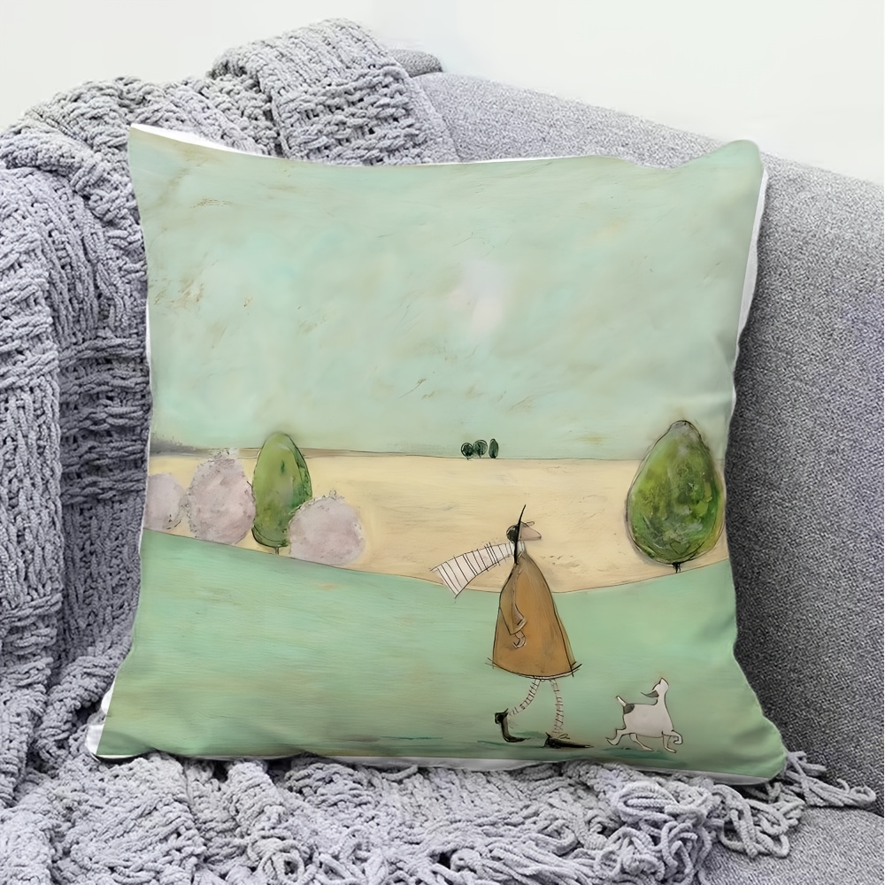 1 peça de Capa de Almofada Est - Pillow Insert 18X18 avaliação e preço