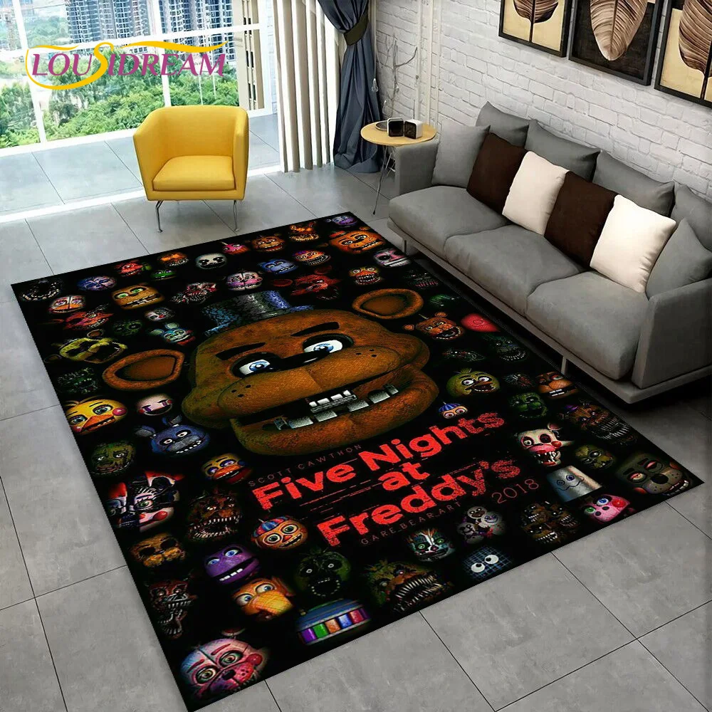 Tapete de Filme de Terror FNAF - Home Textiles Sale avaliação e preço